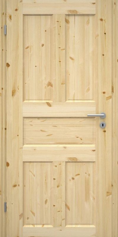 Doğal Ahşap Oda Kapısı Model D-006