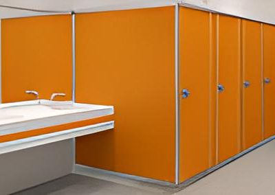 Kompakt Laminat Kapı Cubicle